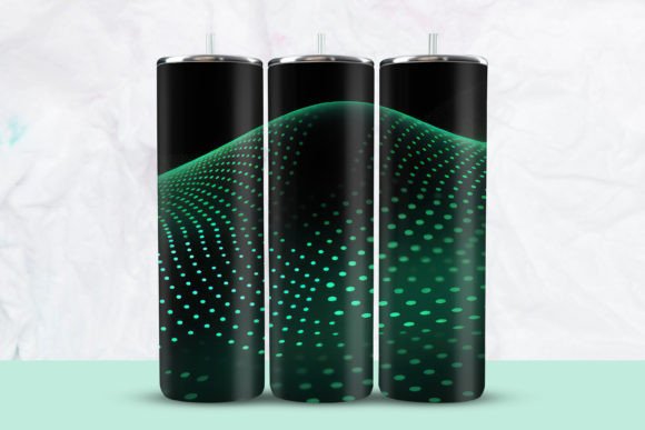 Download Green Dots Connected Tumbler Wrap - Connected Collection