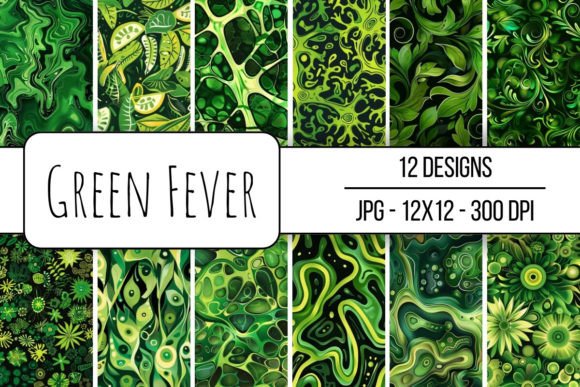 Download Green Fever Seamless Pattern - Fever Collection