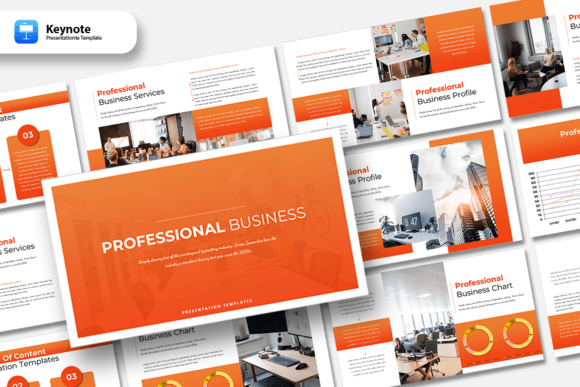 Download Professional Business - Keynote Template - Keynote template Collection