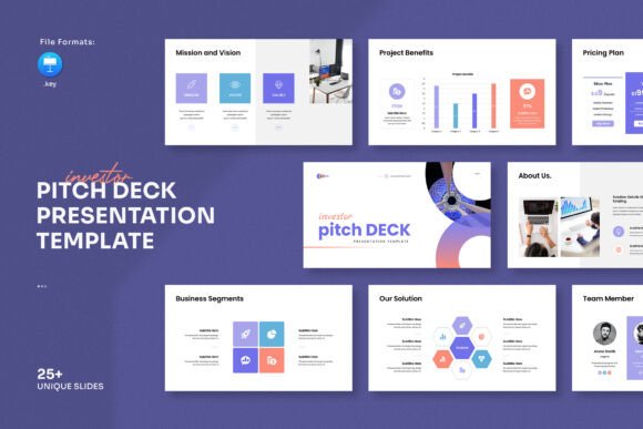 Download Investor Pitch Deck Keynote Template - Keynote template Collection
