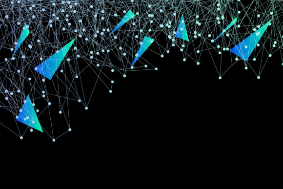 Download Connected Lines with Dots Technology - Connected Collection