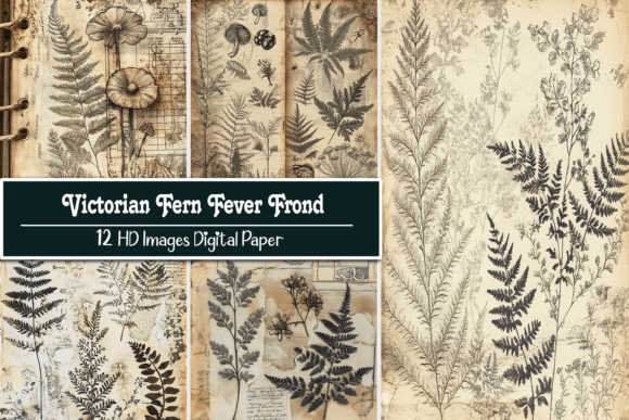 Download Victorian Fern Fever Frond - Fever Collection