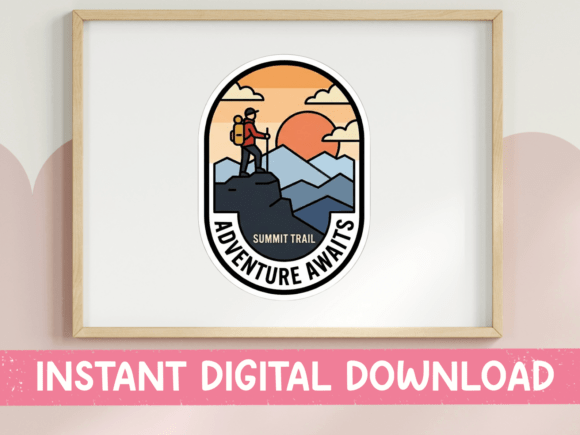 Download Adventure Awaits Summit Trail Hiking - Adventure Collection