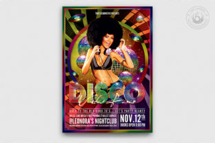 Download Disco Vibes Fever Flyer Template - Premium Resources