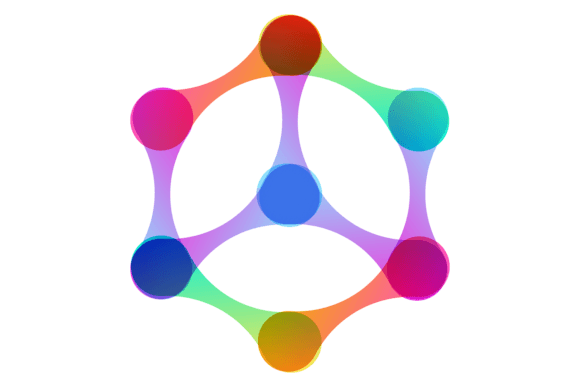 Download Connected Colorful Dots. Structure Abstr - Connected Collection